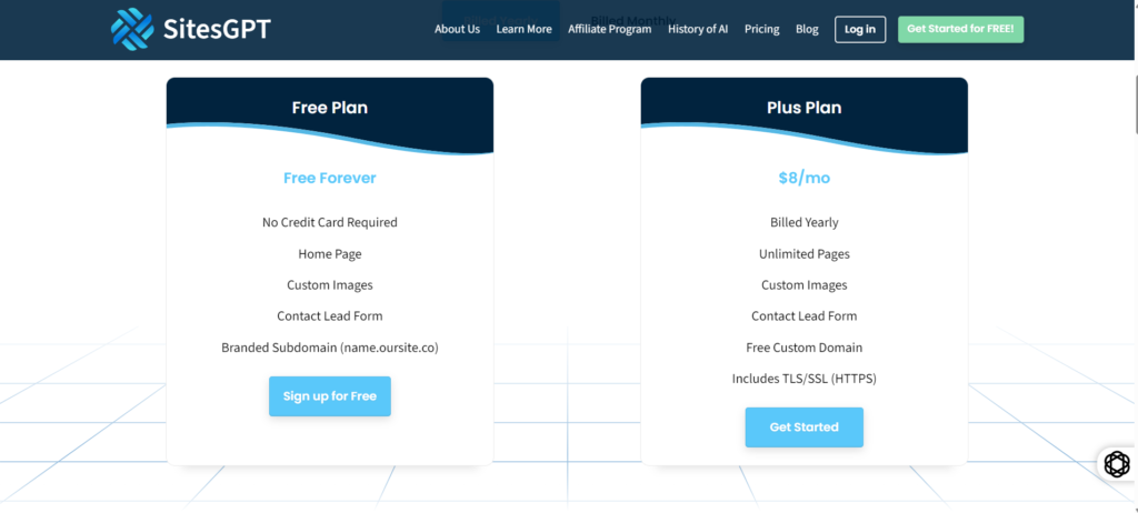 AI Website Builder: Hostinger VS SitesGPT 6